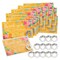 Set of 12 Tokens of Appreciation for Employees with Floral Thank You Cards Combo for Staff Work Gifts (0.75" Diameter)